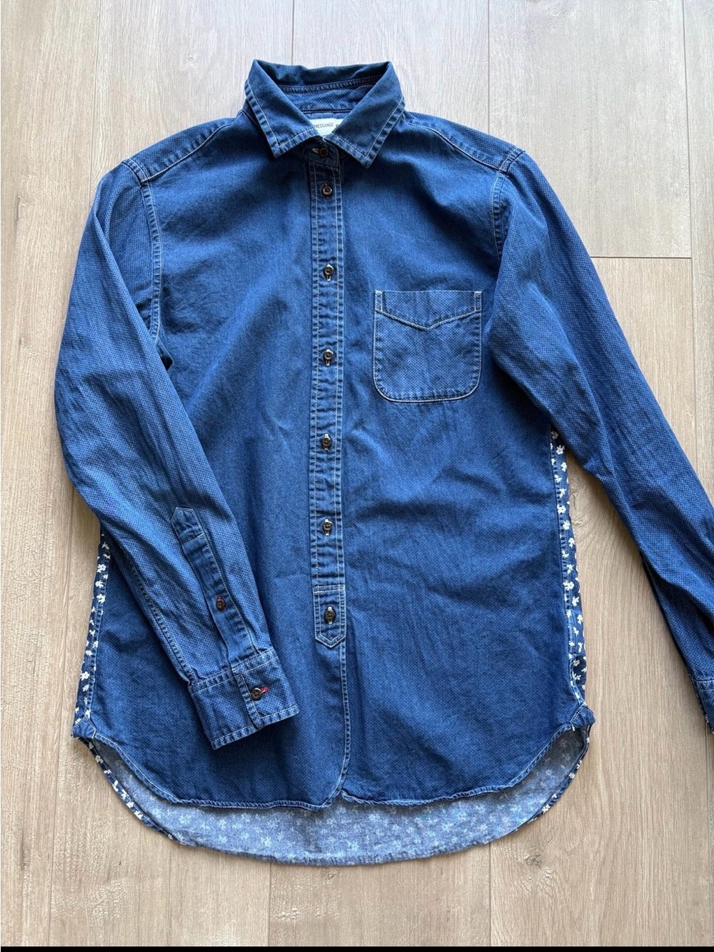 Uniqlo/Ines de la fressange women’s denim Shirt - Picture 1 of 6